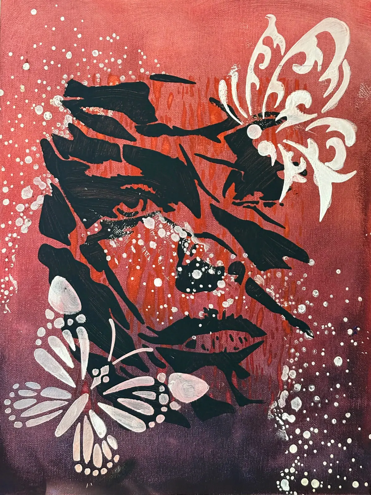 Mitt andra jag - Acryl door Ann-Christin (Acmpainting) Martinsson
