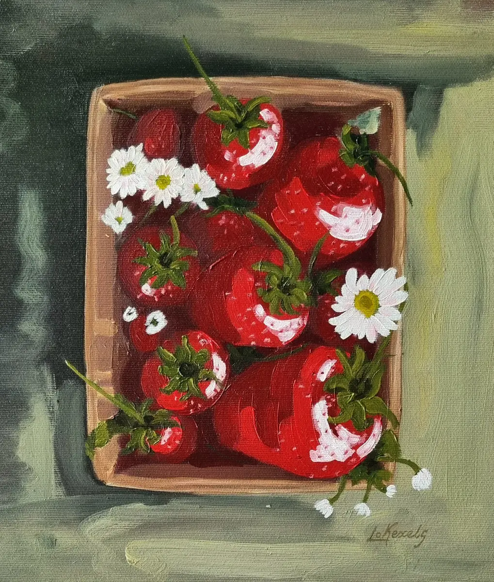 Gogubbar – Acrylic – Still Life – 24×31 cm by Lovisa Kexel Sandberg