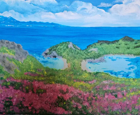 Porto Timoni – Acrylic by Stefani Miletic