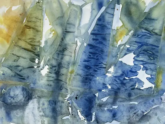 Sommar, sol, segel – Watercolor by Eva Henriksson
