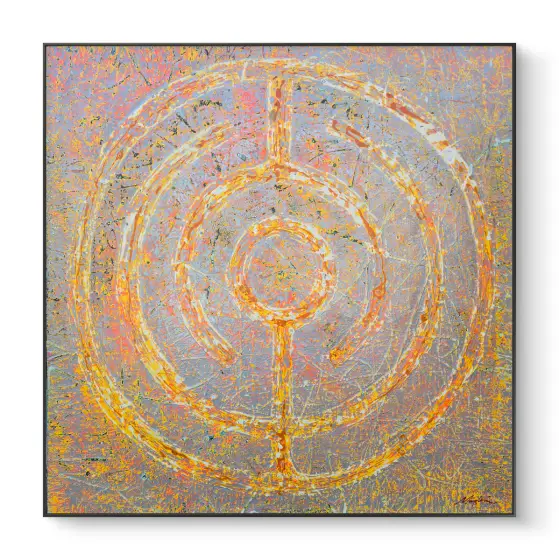 Solens Cykliska Melodi – Oil by Vadim Markin