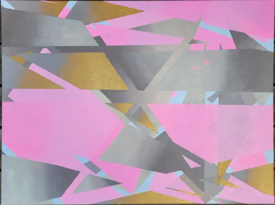 Blush – Acrylic by Mlys Art