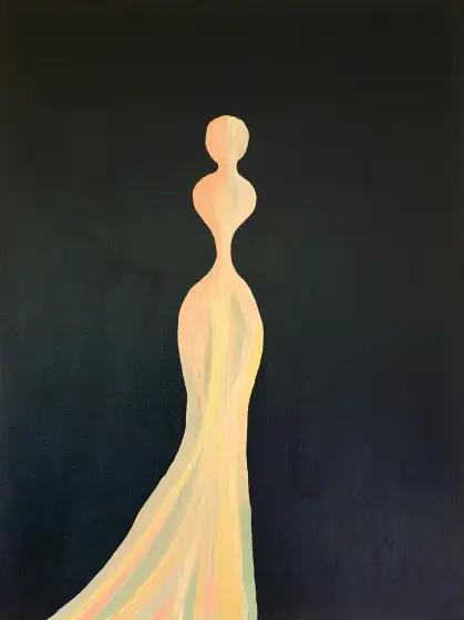 Carrying the light – Acrylic by Mlys Art