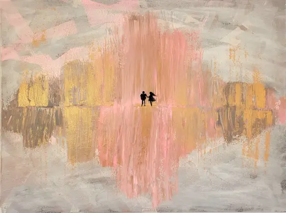Just us – Acrylic by Mlys Art