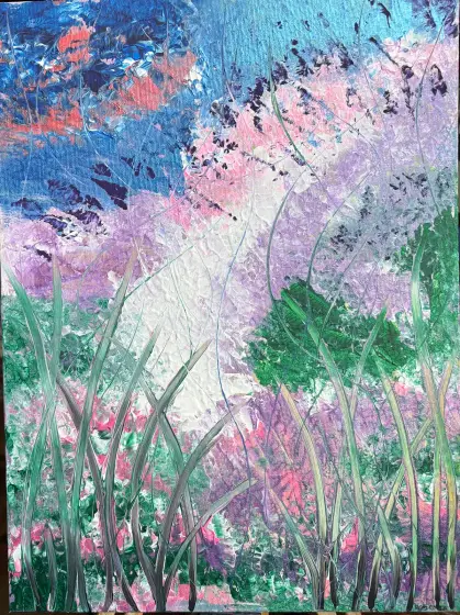 Snåret - Acryl door Ann-Christin (Acmpainting) Martinsson