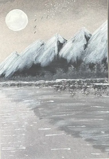 Strandkanten - Acryl door Ann-Christin (Acmpainting) Martinsson