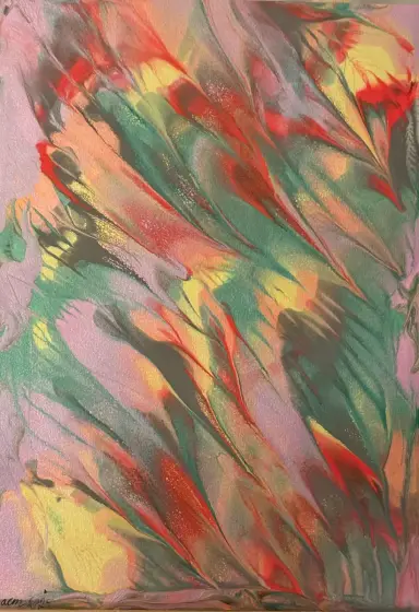 Vildblommor - Acryl door Ann-Christin (Acmpainting) Martinsson