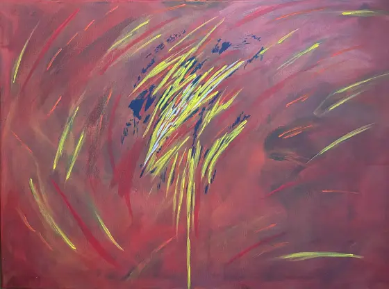 Virvelvind – Acrylic by Ann-Christin (Acmpainting) Martinsson
