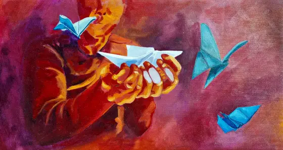Steg nr. 3 – Acrylic by Lovisa Kexel Sandberg