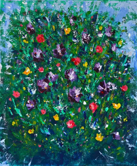 Breath of Summer – Acrylic by Irina Nikolaeva