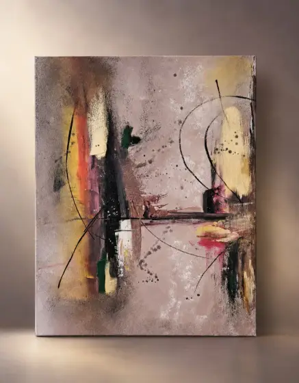 Between Two Worlds – Acrylic by Donna
