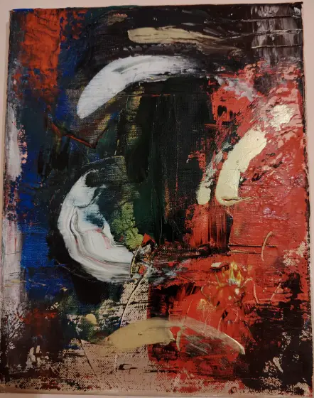 In Motion – Acrylic by Donna