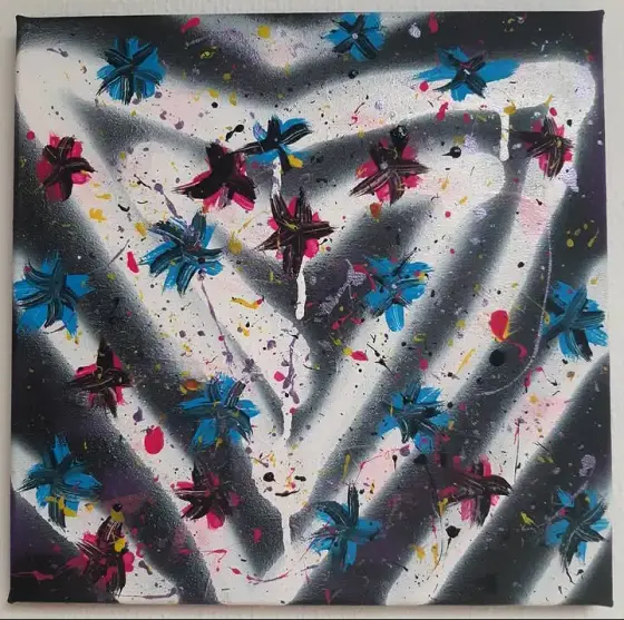 Kontrollerat kaos – Acrylic by INA