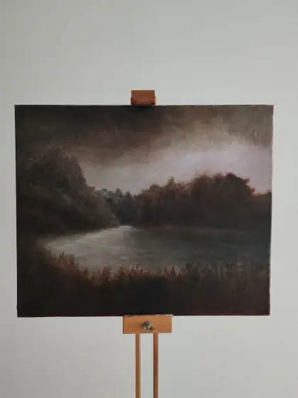 Somewhere I Remember – Oil by Martin Želinský