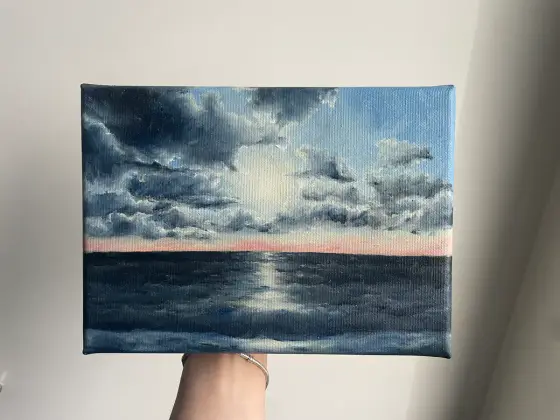 Ny himmel – Oil by Erdbeeren