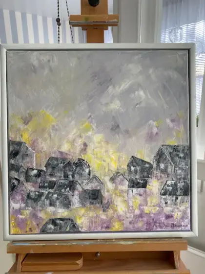 När ljuset återvänder – Oil by Ingeborg Blomfeldt